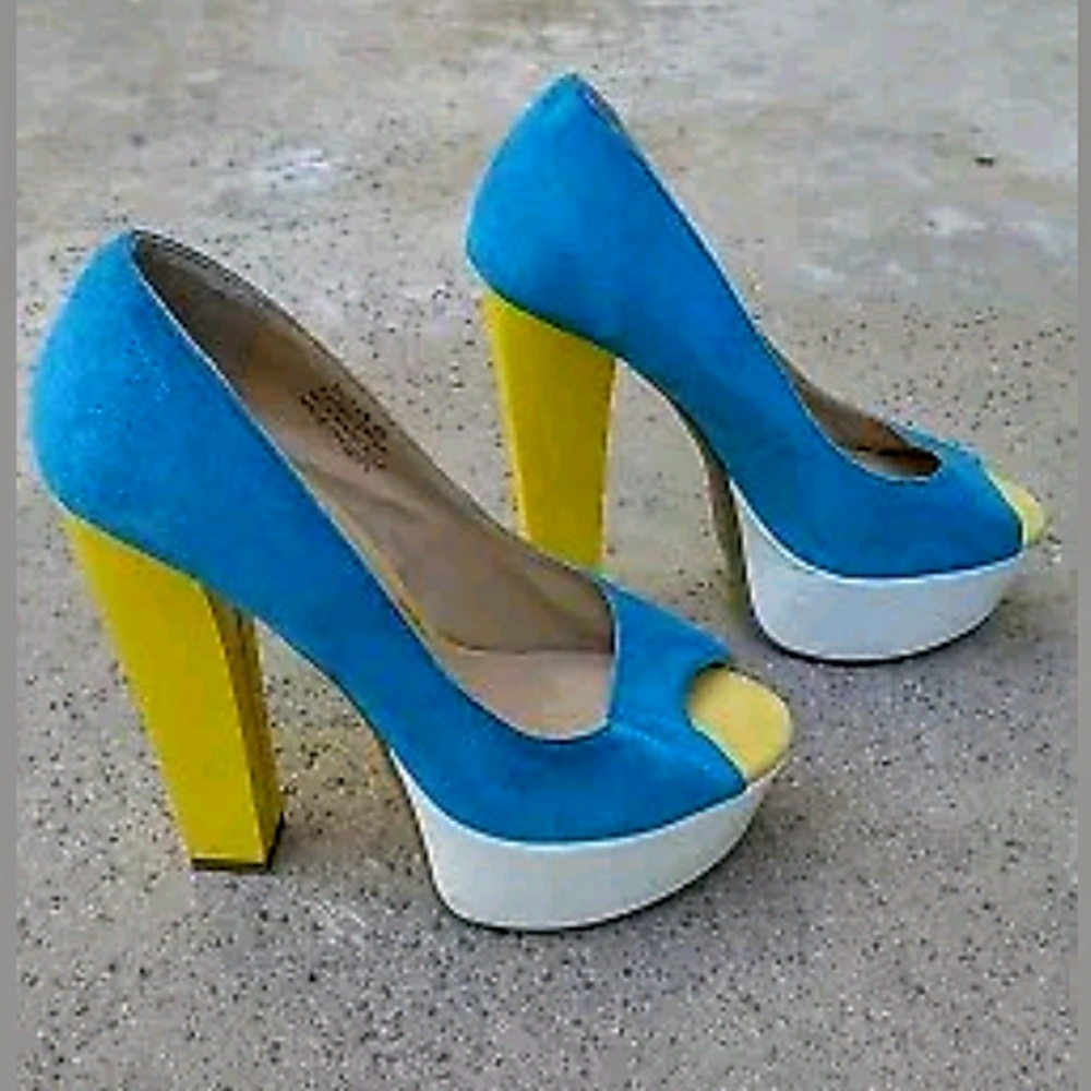 Zigi Soho vegan suede platform heels